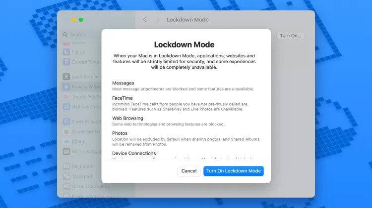 آموزش فعال‌سازی حالت Lockdown در آیفون و مک