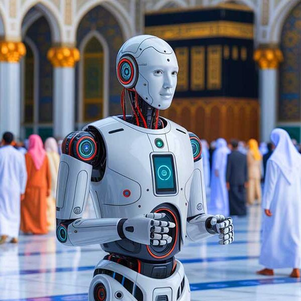 وقتی ربات‌ها زائر می‌شوند!