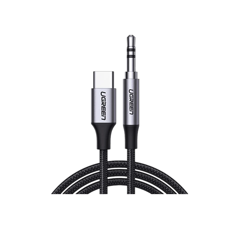 کابل تبدیل USB-C به جک 3.5 میلی متری یوگرین مدل AV143